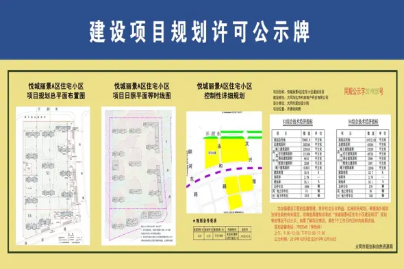 悦城丽景证照