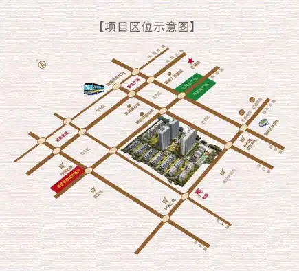 易居学府交通图